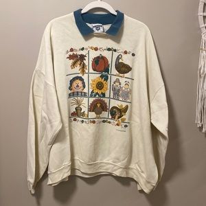 Lee Cream Sweatshirt with Colorful Graphic